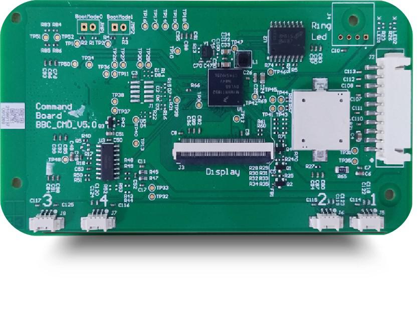 Intelligent display and control motherboard